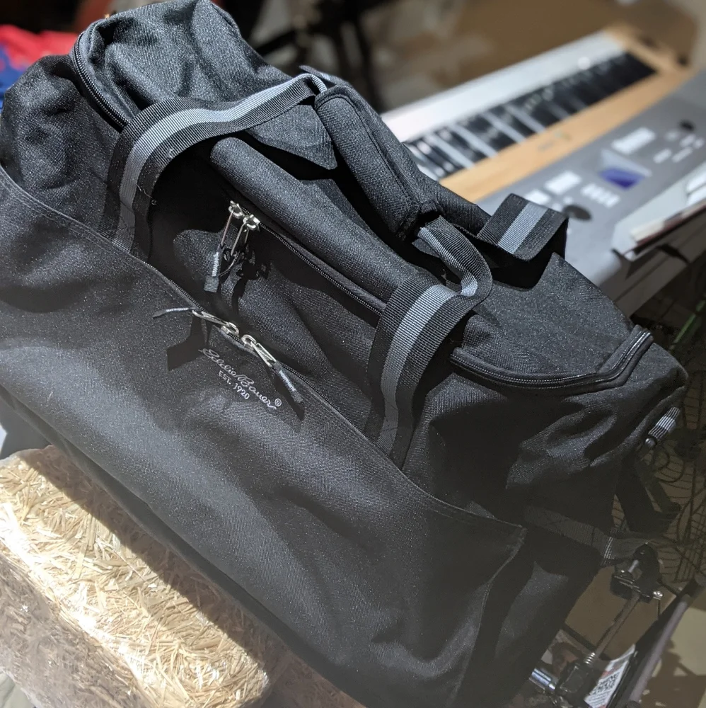 Eddie Bauer Large Rolling Duffle Bag